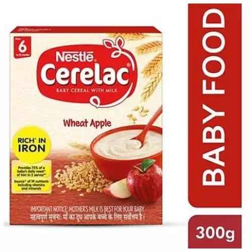 CERELAC WHEAT APPLE (STAGE 1) 300 gm