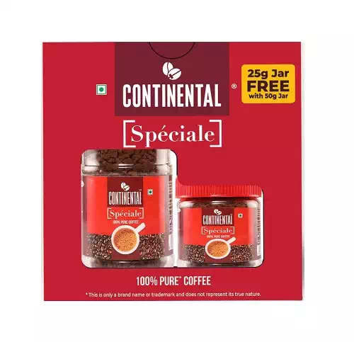 CONTINENTAL SPECIALE PURE COFFEE 50G JAR 50 gm