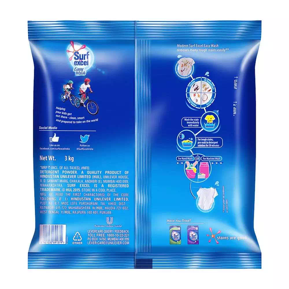 SURF EXCEL EASY WASH  3 kg