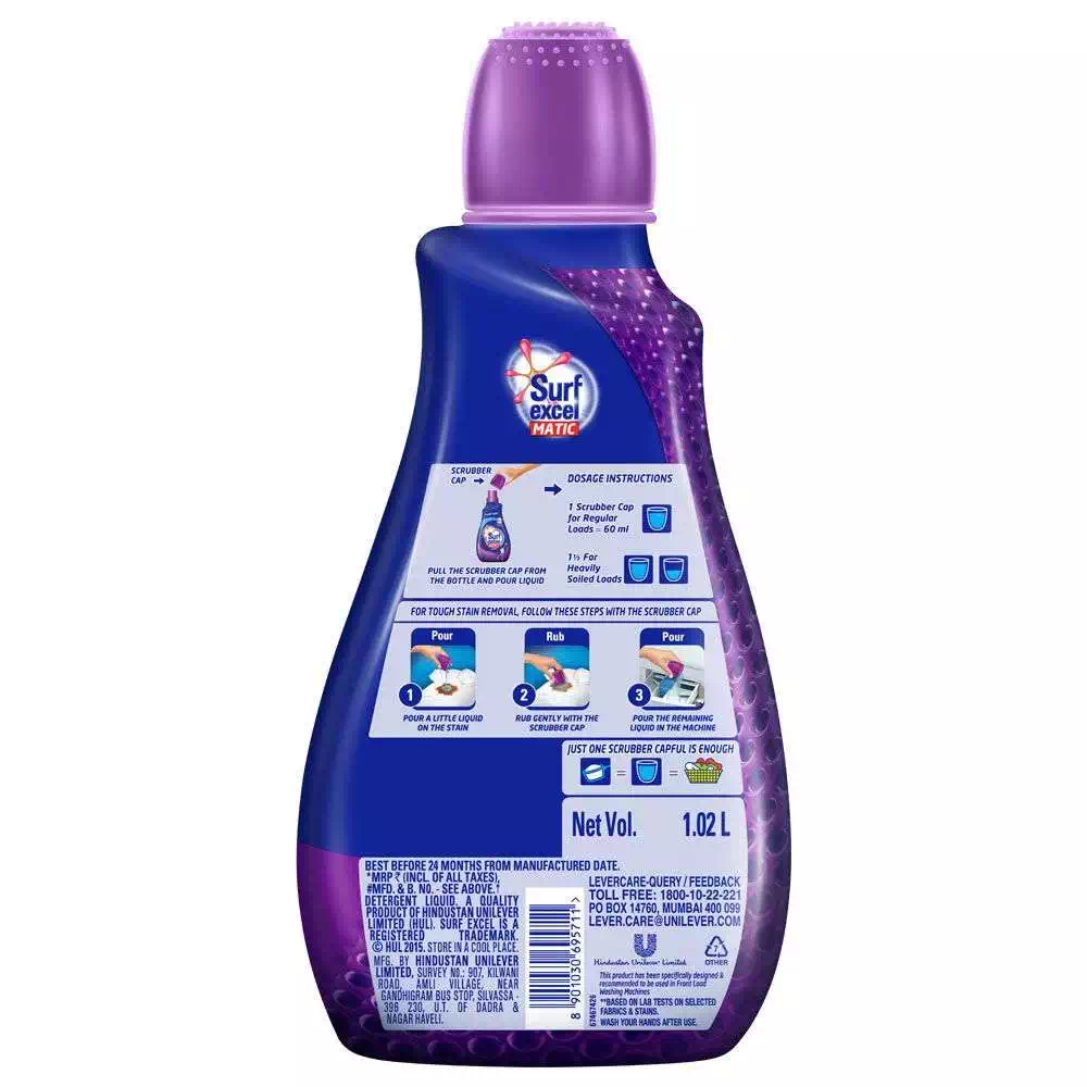 SURF EXCEL MATIC LIQUID FRONT LOAD  1.02 l