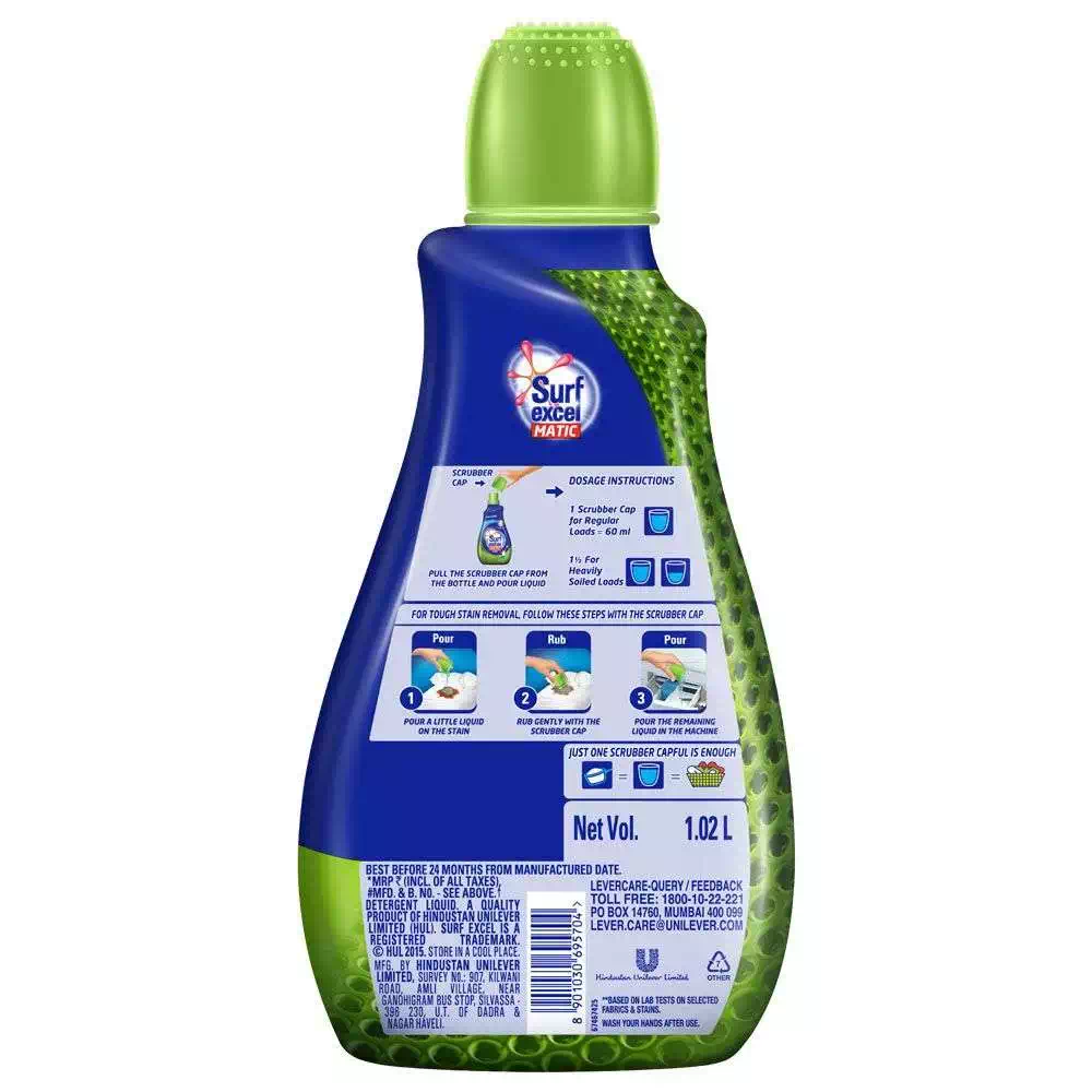 SURF EXCEL MATIC LIQUID TOP LOAD 1.02 l