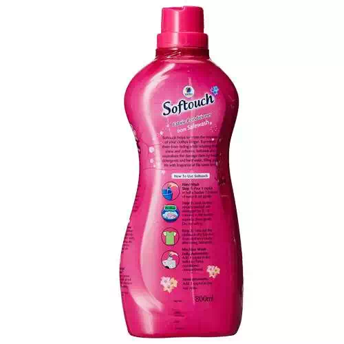 WIPRO SOFTOUCH  FABRIC CONDITIONER GARDEN BOUQUET 800 ml