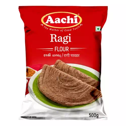 AACHI RAGI FLOUR 500GM 500 gm