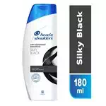 HEAD&SHOULDERS SILKY BLACK SHAMPOO 180ml