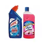 Harpic Original 500ml+lizol 500ml Combo Pack