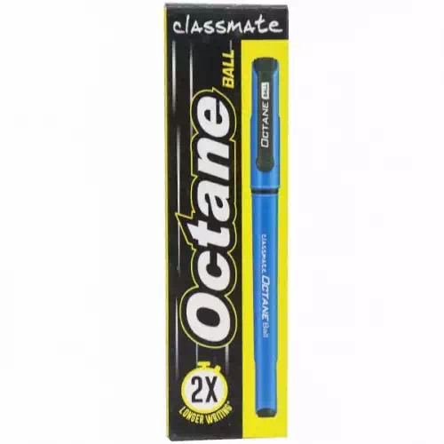 CLASSMATE OCTANE BALL BLACK PEN 1 Nos