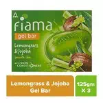 Fiama Gel Bar Lemongrass & Jojoba Soap 3*125gm Set
