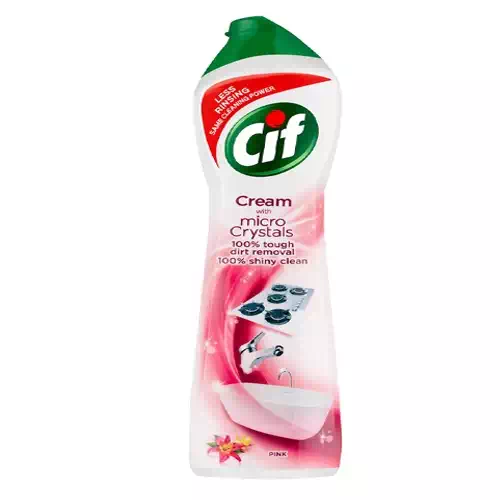  Cif Cream with Micro Crystals Lemon 750ml : Health & Household