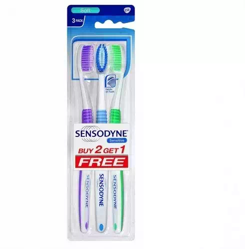 SENSODYNE ULTRA SENSITIVE TOOTH BRUSH 2IN1 SET 1 Nos