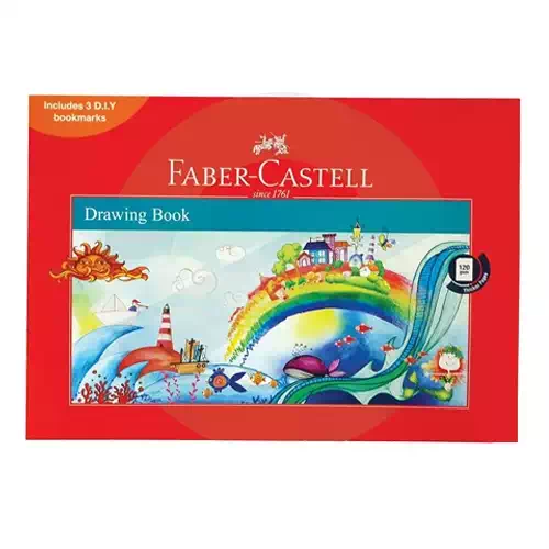 FABER CASTEL DRAWING BOOK 29.5*21CM 1Nos