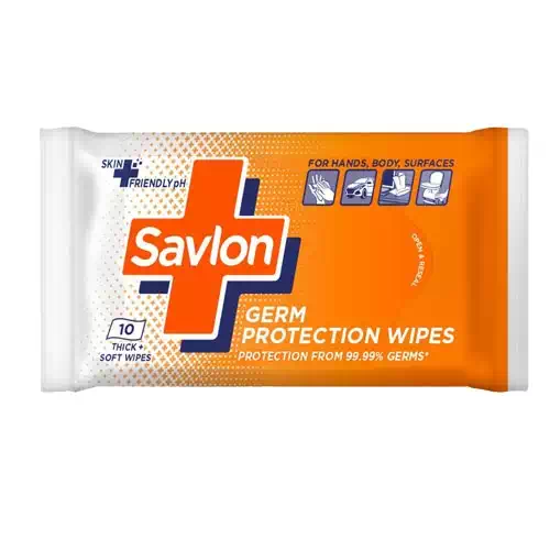 Savlon Germ Protection Wipes 10n