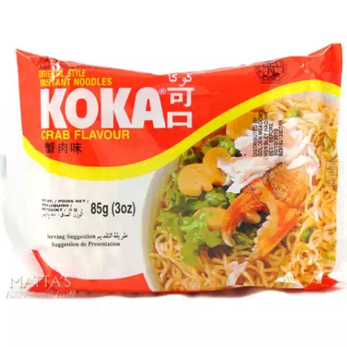 KOKA CRAB NOODLES 85GM 85gm