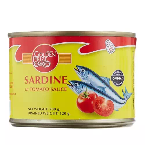 Golden prize sardine tomato sauce 200g