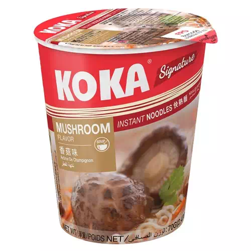 KOKA MUSHROOM NOODLES 70G 70gm