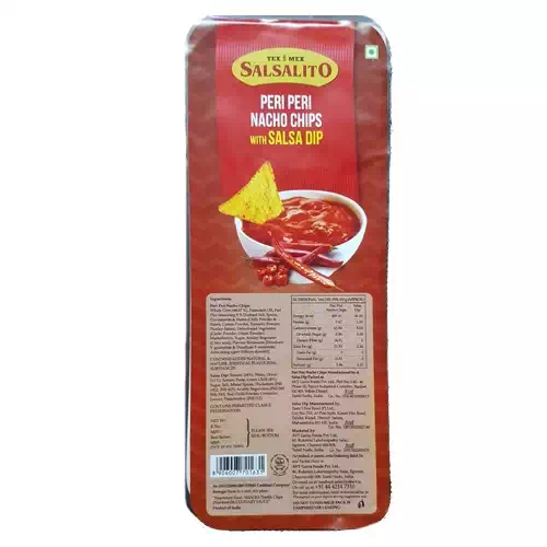 SALSALITO PERI PERI NACHO CHIPS 75 gm