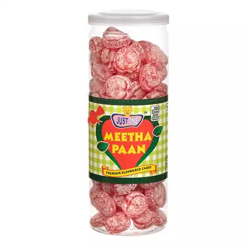 JUST ONE MEETHA PAAN CANDY 120 gm