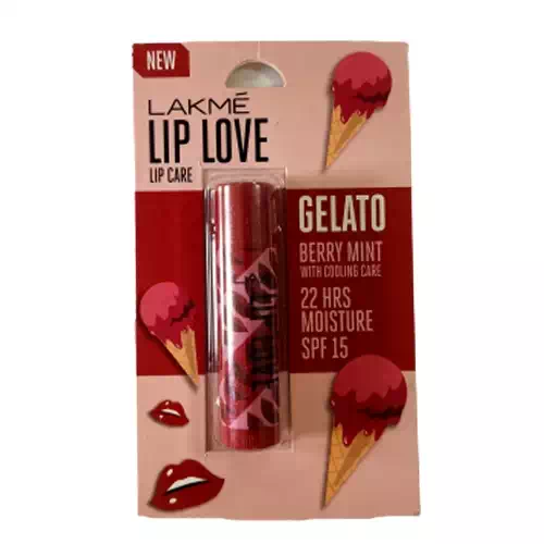 LAKME LIP LOVE GELATO BERRY MINT 4.5G 4.5 gm