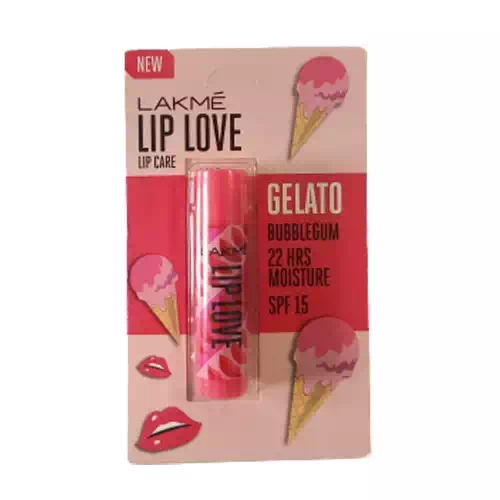 Lakme lip love gelato bubblegum 4.5g