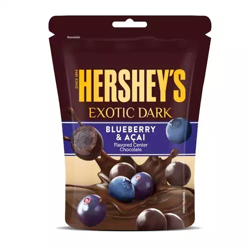 HERSHEYS EXOTIC DARK BLUEBERRY & ACAI 100 gm