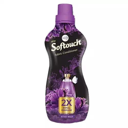 WIPRO SOFTOUCH FABRIC CONDITIONER 2X ROYAL PERFUME 200 ml