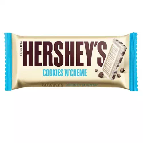 HERSHEY S COOKIES N CREME CHOCO BAR 100gm