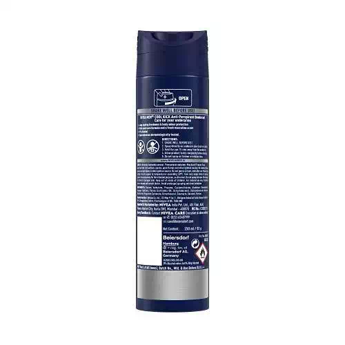 NIVEA COOL KICK DEODORANT SPRAY 150 ml