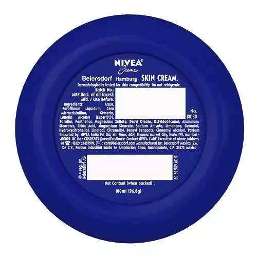 NIVEA CREAM (BLUE) 100 ml