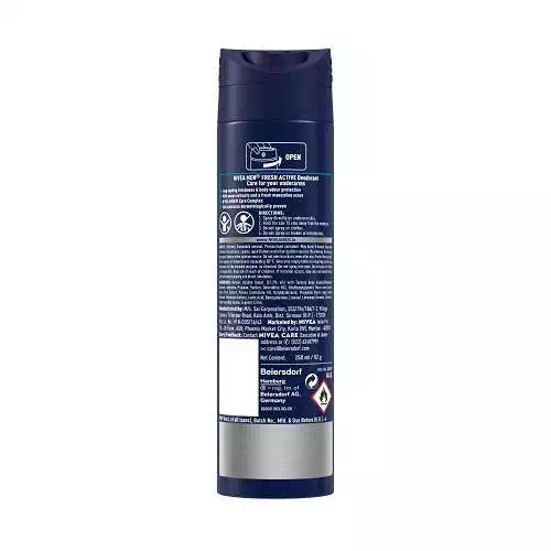 NIVEA FRESH ACTIVE ORIGINAL DEODORANT SPRAY 150 ml