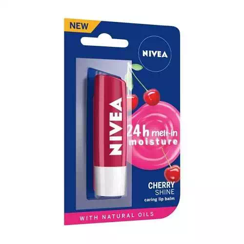 NIVEA FRUITY SHINE CHERRY LIP CARE 4.8 gm