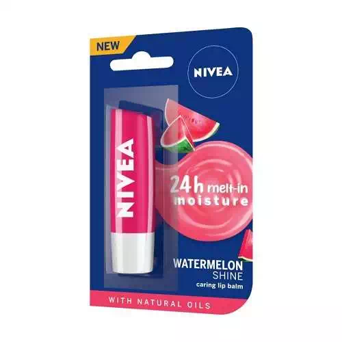 NIVEA FRUITY SHINE WATERMELON LIP CARE 4.8 gm