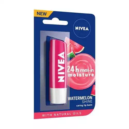 NIVEA FRUITY SHINE WATERMELON LIP CARE 4.8 gm