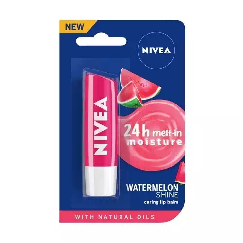 NIVEA FRUITY SHINE WATERMELON LIP CARE 4.8 gm