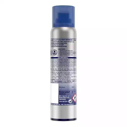 NIVEA MEN BODY DEODORIZER ICE COOL DEODORANT SPRAY 120 ml