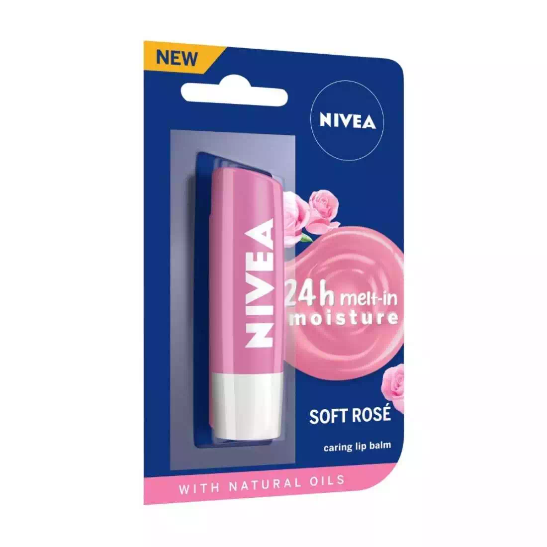 NIVEA SOFT ROSE LIP CARE 4.8 gm