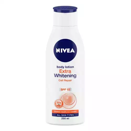 NIVEA WHITENING CELL REPAIR -UV PROT B/L SPF15 200 ml