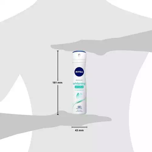 NIVEA WHITENING SENSITIVE DEODORANT SPRAY 150 ml