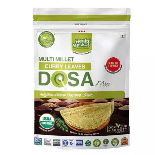 Health Basket Millet Curry Leaves Dosa Mix