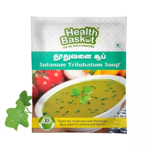Health basket solanum trilobatum soup