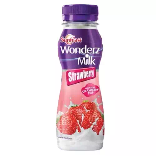 SUNFEAST WONDERZ MILK STRAWBERRY 180 ml