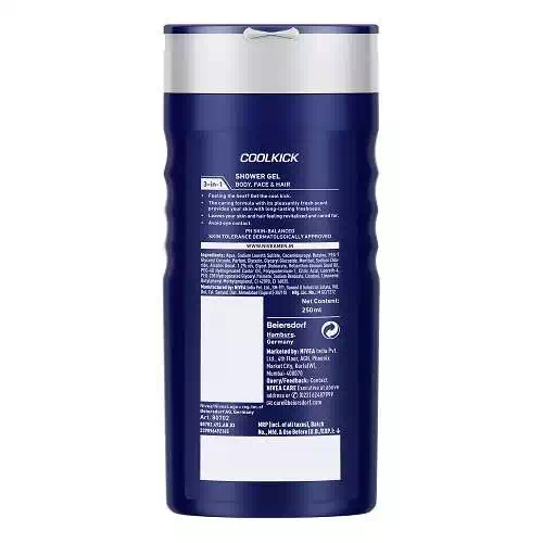 NIVEA COOL KICK SHOWER GEL 250 ml