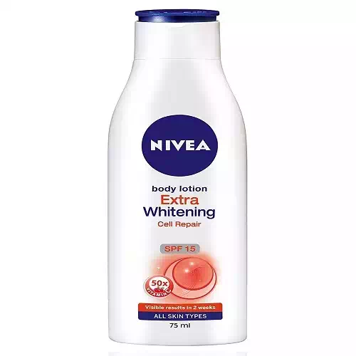 NIVEA EXTRA WHITENING CELL REPAIR BODY LOTION  75ml