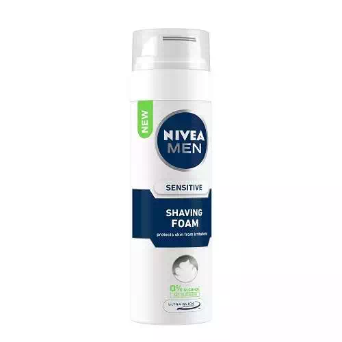 NIVEA SENSITIVE SHAVING FOAM 200 ml