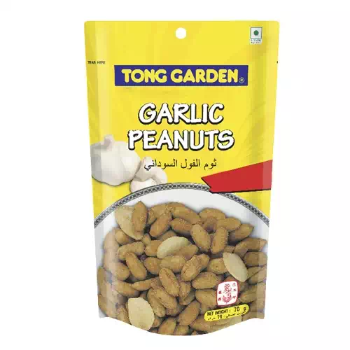 TONG GARDEN GARLIC PEANUTS 70gm