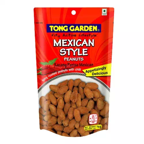 TONG GARDEN MEXICAN STYLE PEANUTS 70 gm