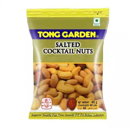 TONG GARDEN SALTED COCKTAIL NUTS 40 gm