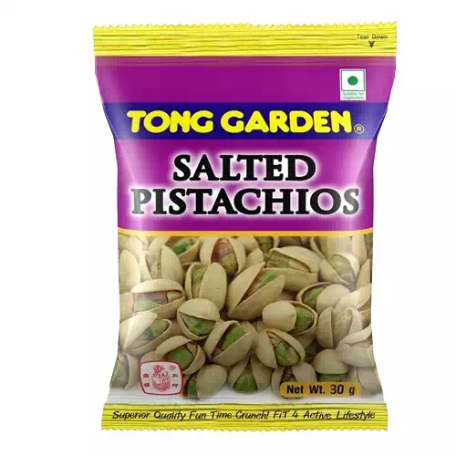 TONG GARDEN SALTED PISTACHIOS 30 gm