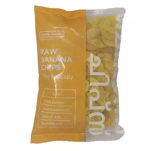 HOME GROWN RAW BANANA CHIPS 200 gm