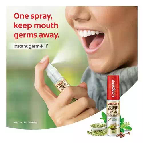 COLGATE VEDSHAKTI MOUTH PROTECT SPRAY 10 gm