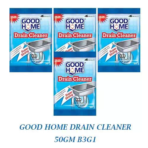 GOOD HOME DRAIN CLEANER 50GM B3G1 50 gm