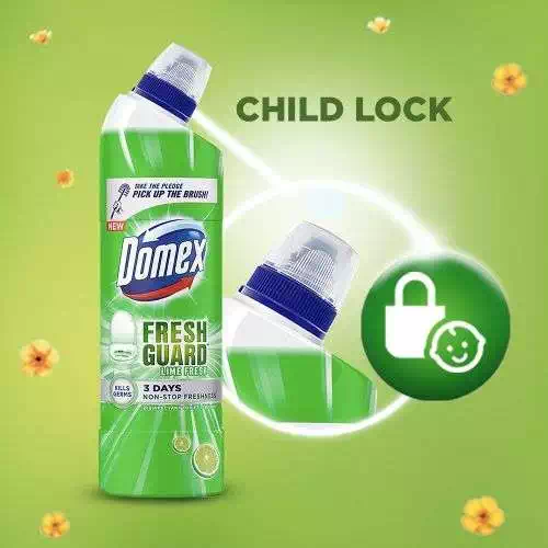 DOMEX LIME FRESH & CLEAN  DISINFECTANT TOILET CLEANER 500 ml